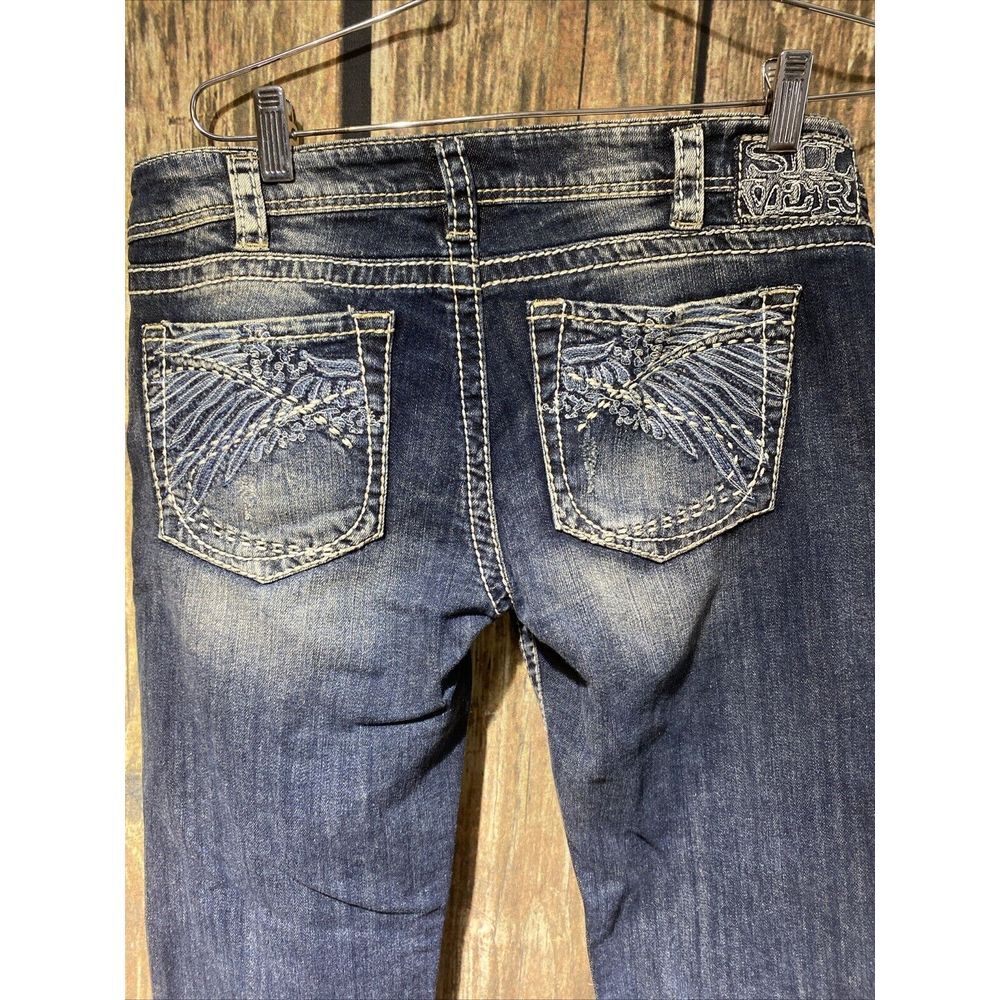 Silver Jeans Co Tuesday 33 Low Rise Distressed Capri Jeans Nwt